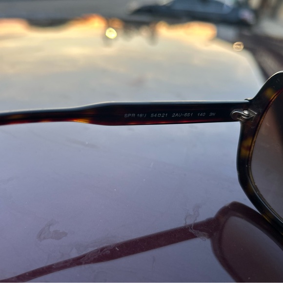 Prada Brown Tortoise Sunglasses - Picture 8 of 9